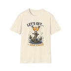 Ship Faced On T-Shirt