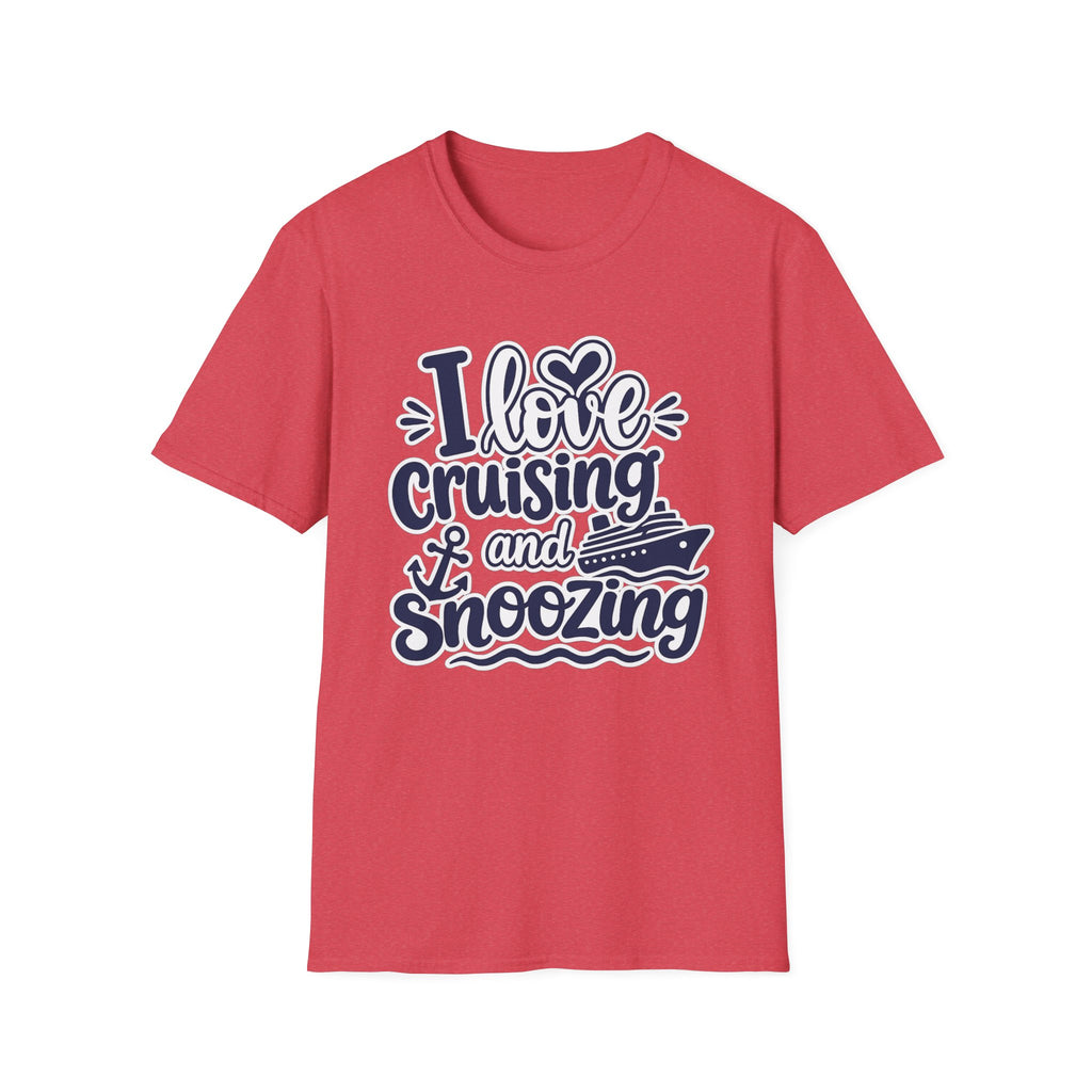 I Love Cruising and Snoozing T-Shirt