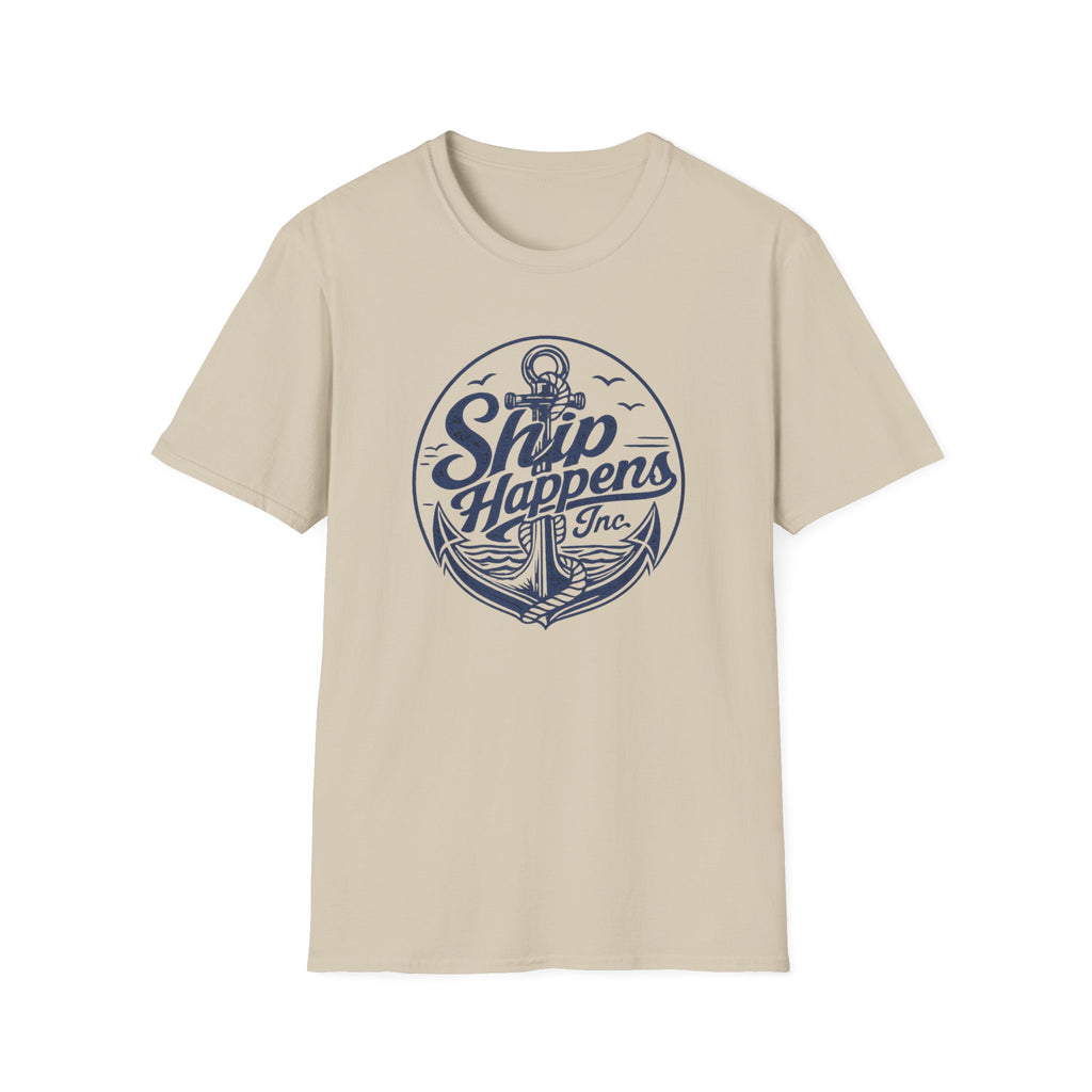 Ship Happens (Navy Print) T-Shirt