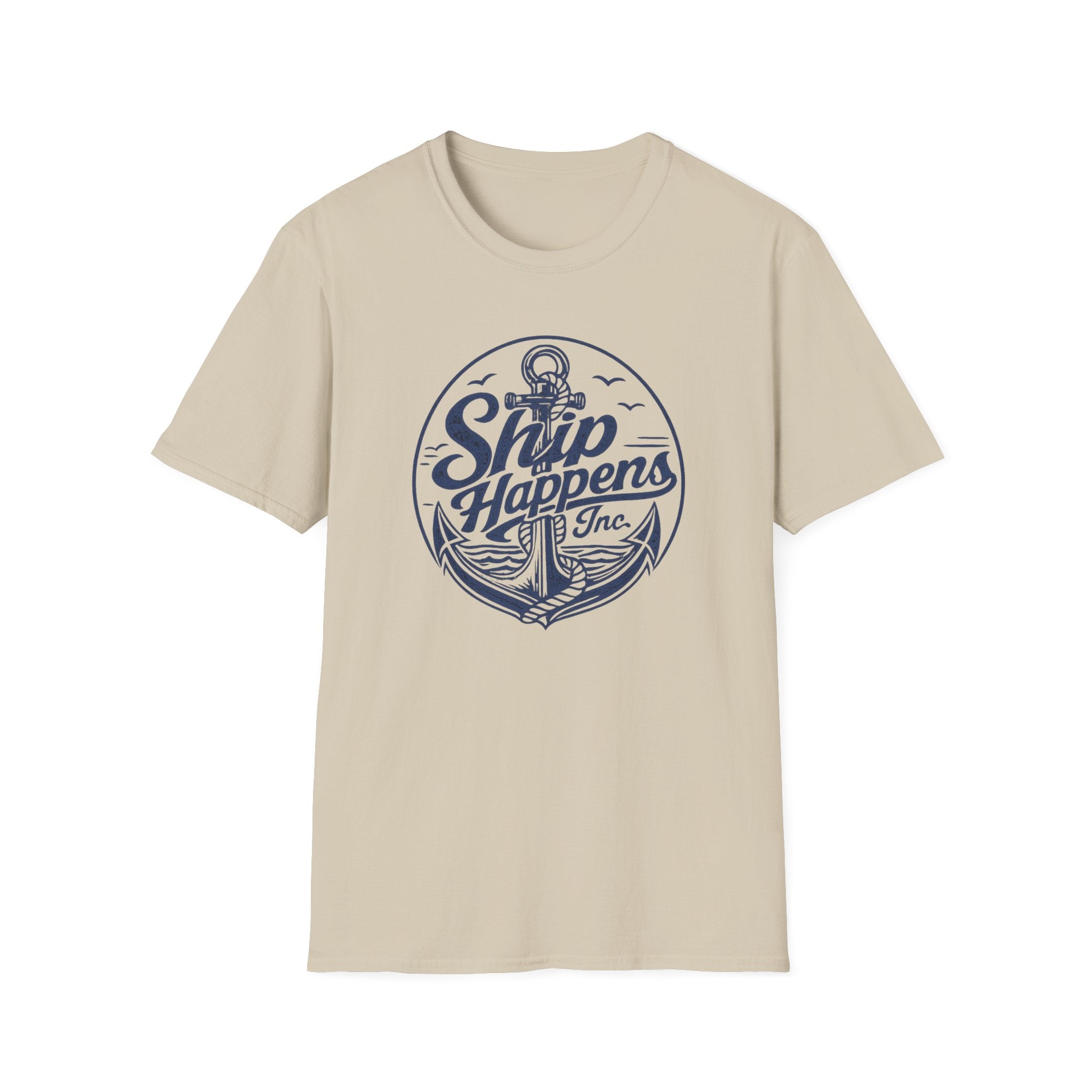 Ship Happens (Navy Print) T-Shirt
