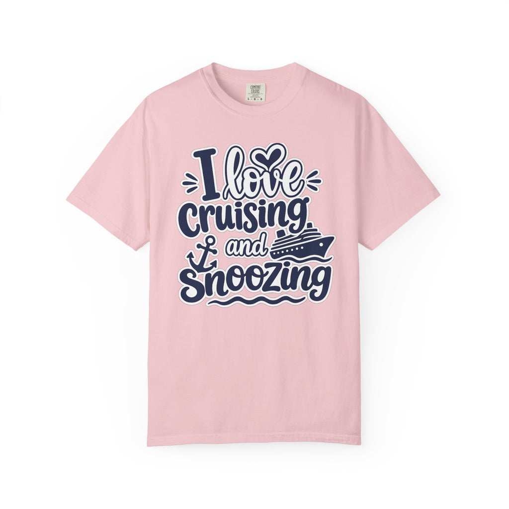 I Love Cruising And Snoozing T-shirt