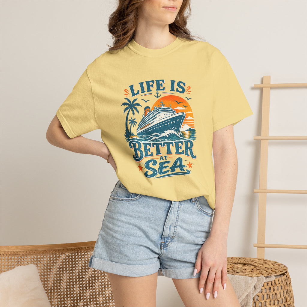 Life Is Better At Sea T-shirt
