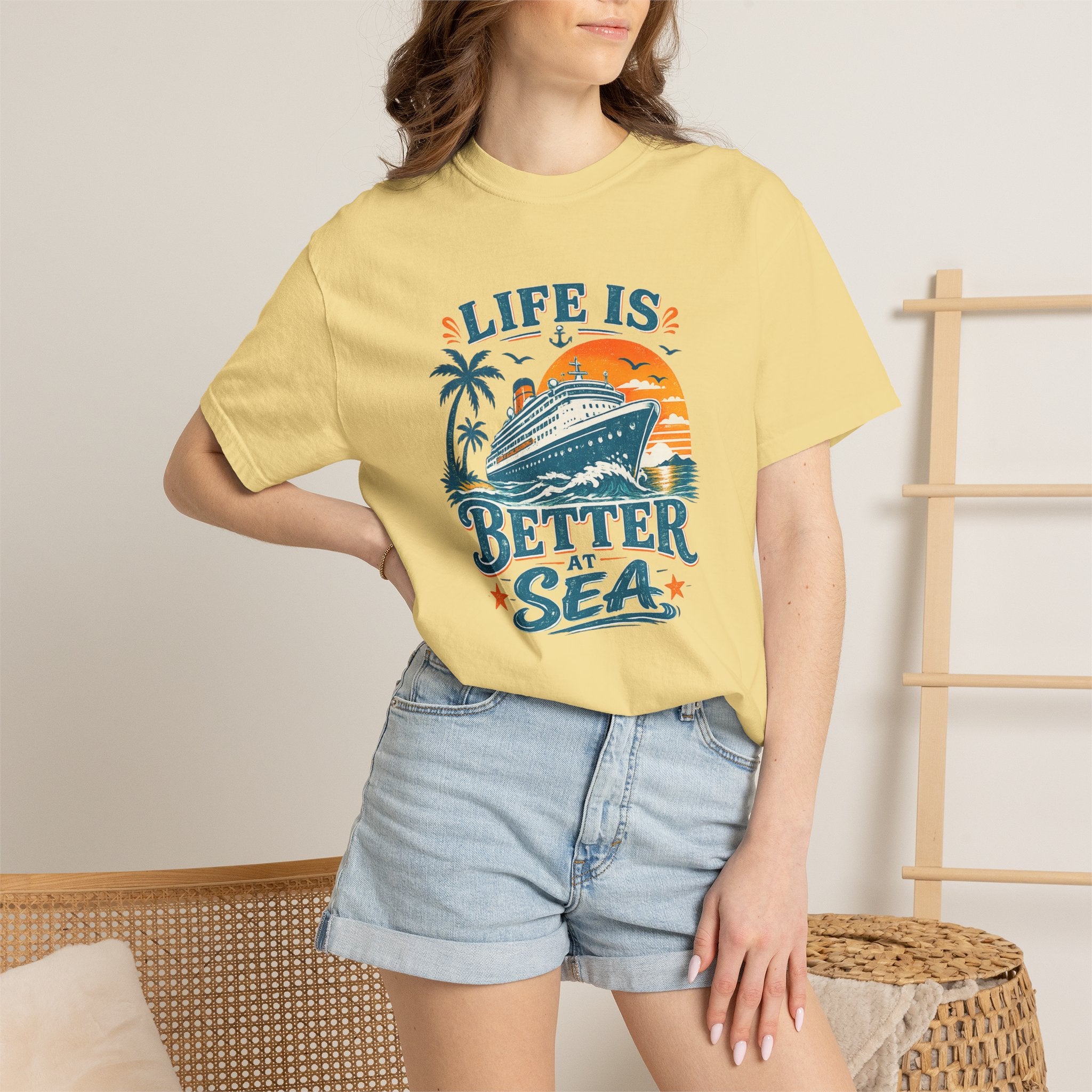 Life Is Better At Sea T-shirt