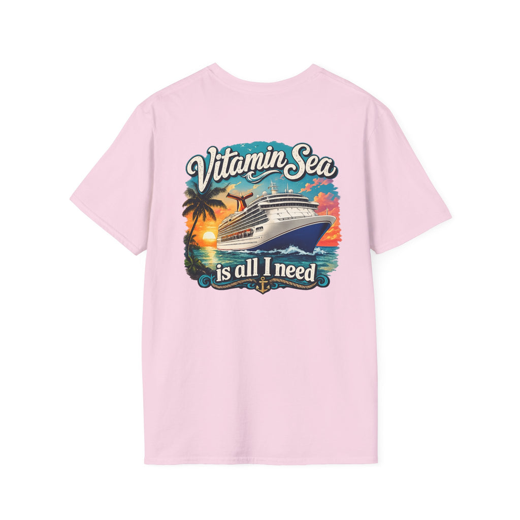 Vitamin Sea is All I Need (Back Design) T-Shirt