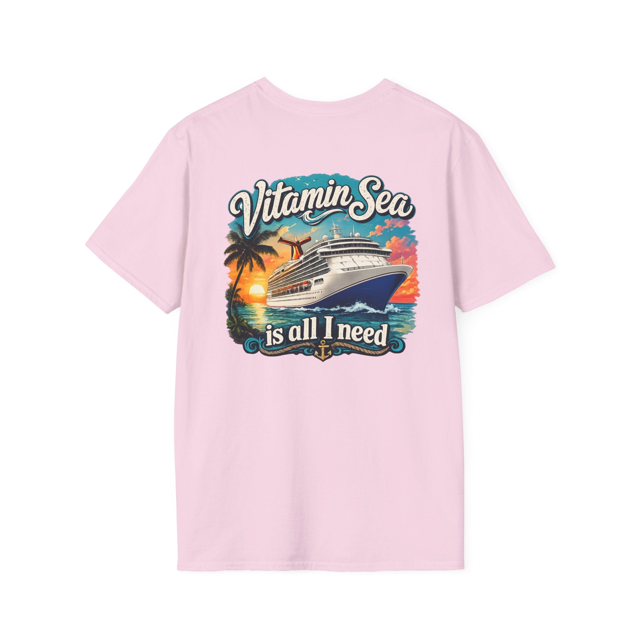 Vitamin Sea is All I Need (Back Design) T-Shirt