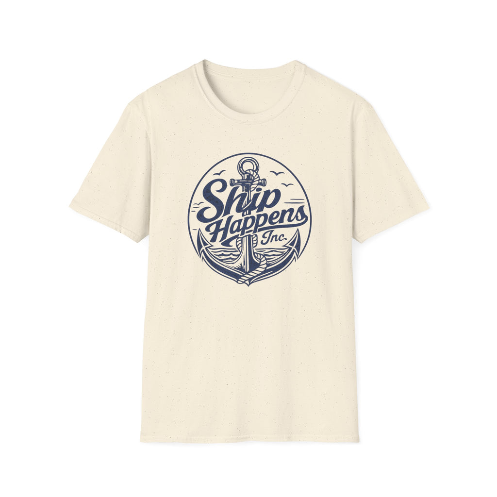 Ship Happens (Navy Print) T-Shirt