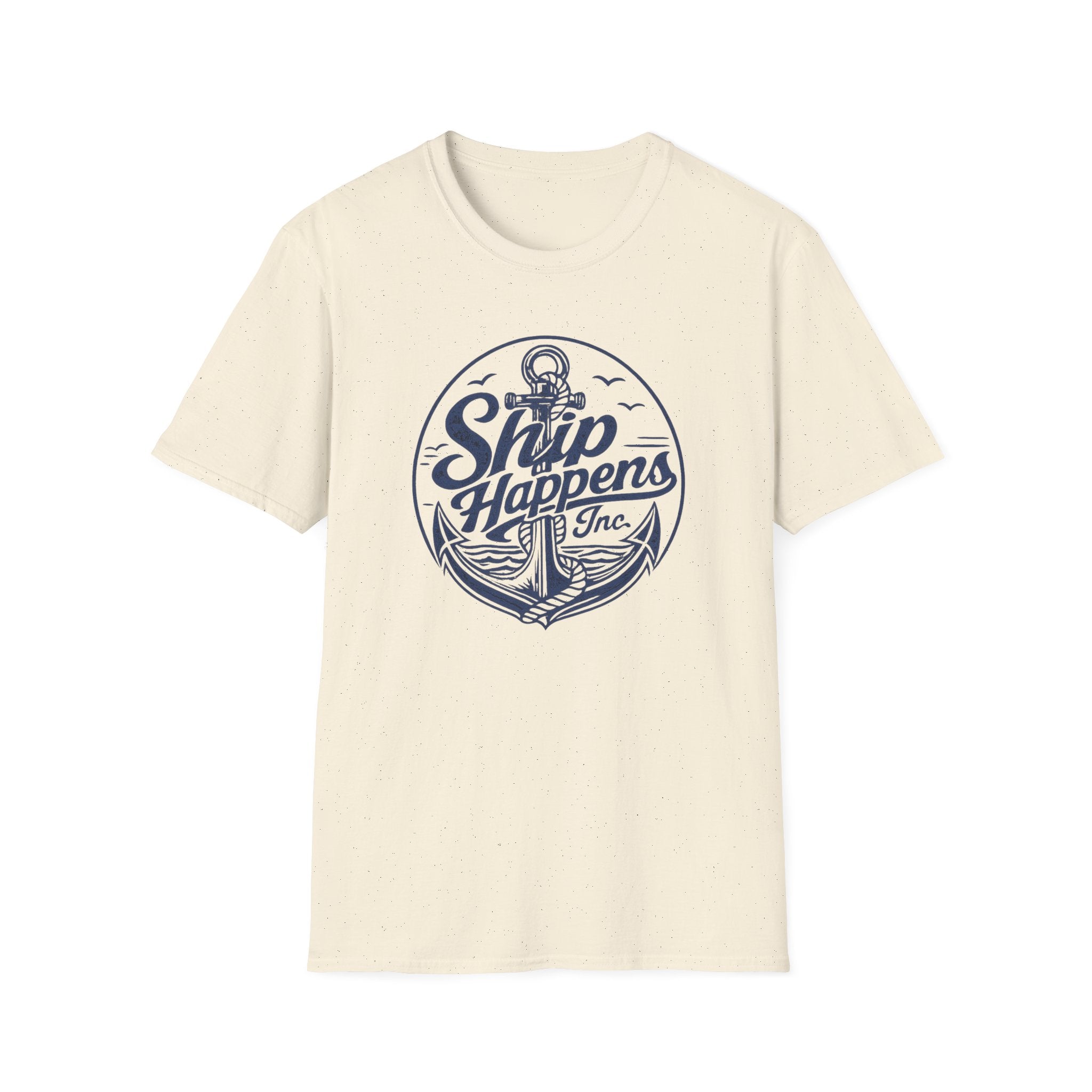 Ship Happens (Navy Print) T-Shirt