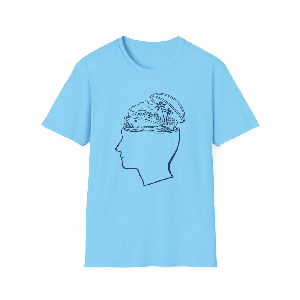 Cruise on the Mind (Navy Print) T-Shirt