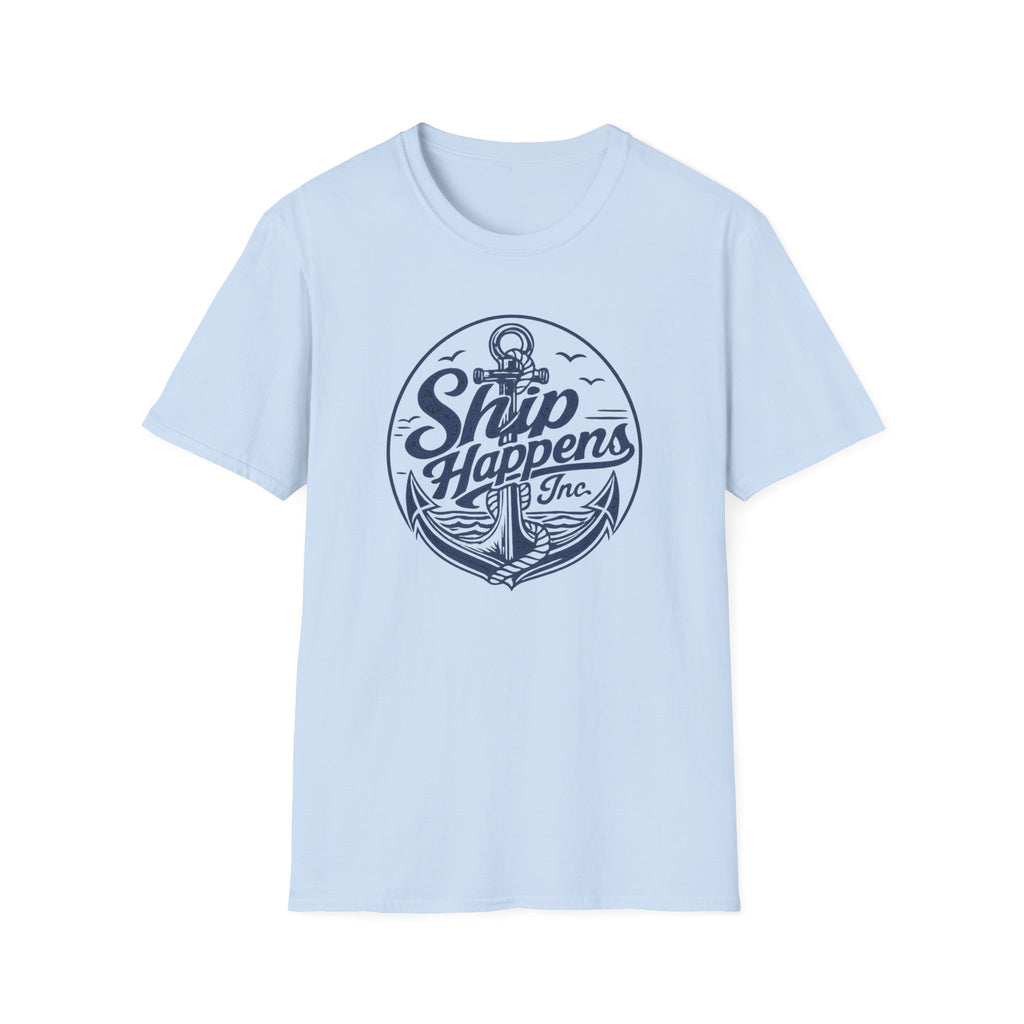 Ship Happens (Navy Print) T-Shirt