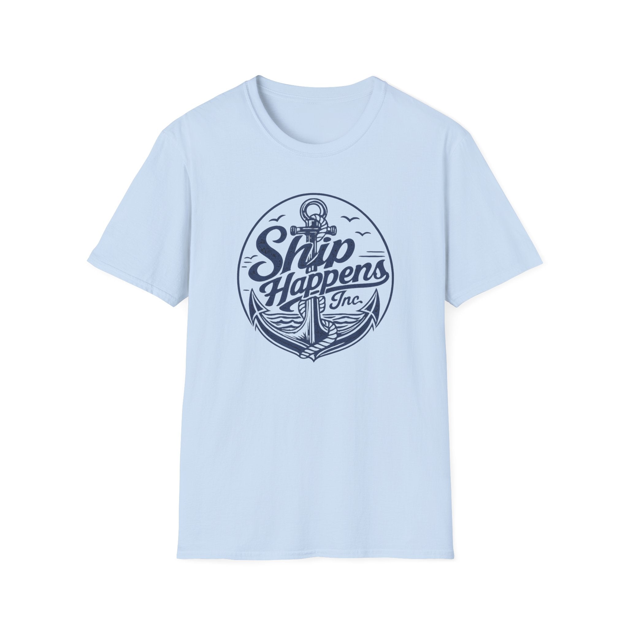 Ship Happens (Navy Print) T-Shirt