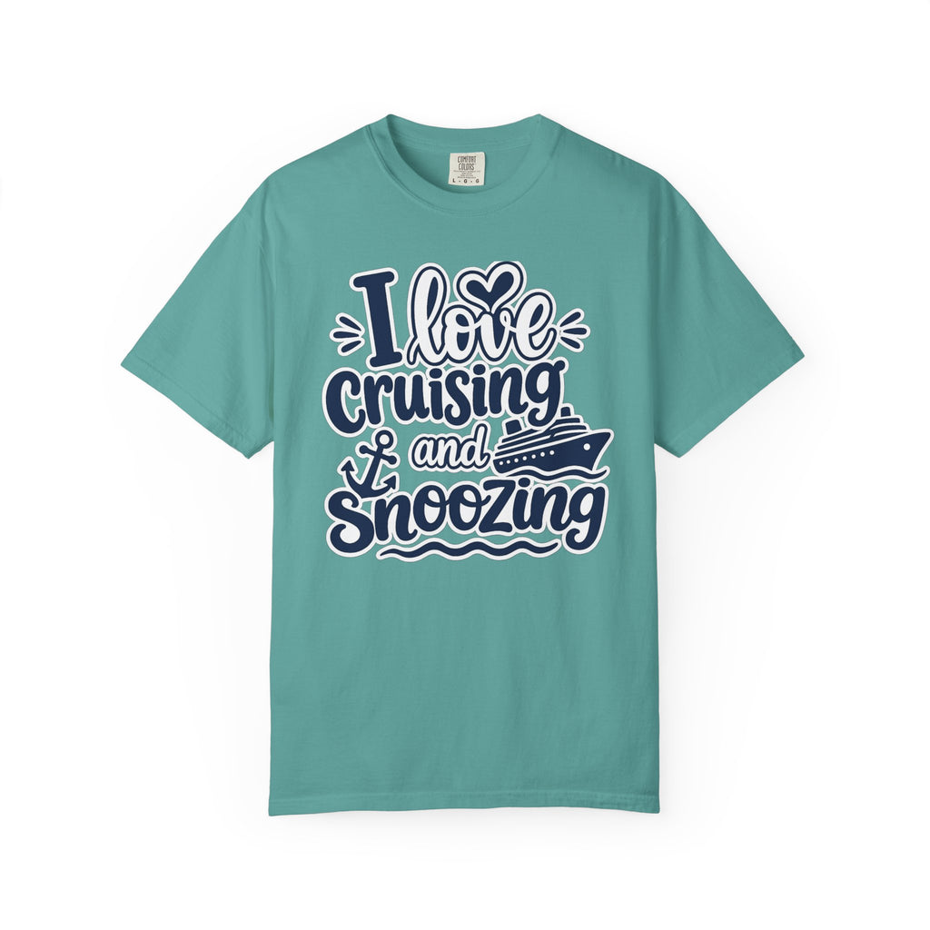 I Love Cruising And Snoozing T-shirt