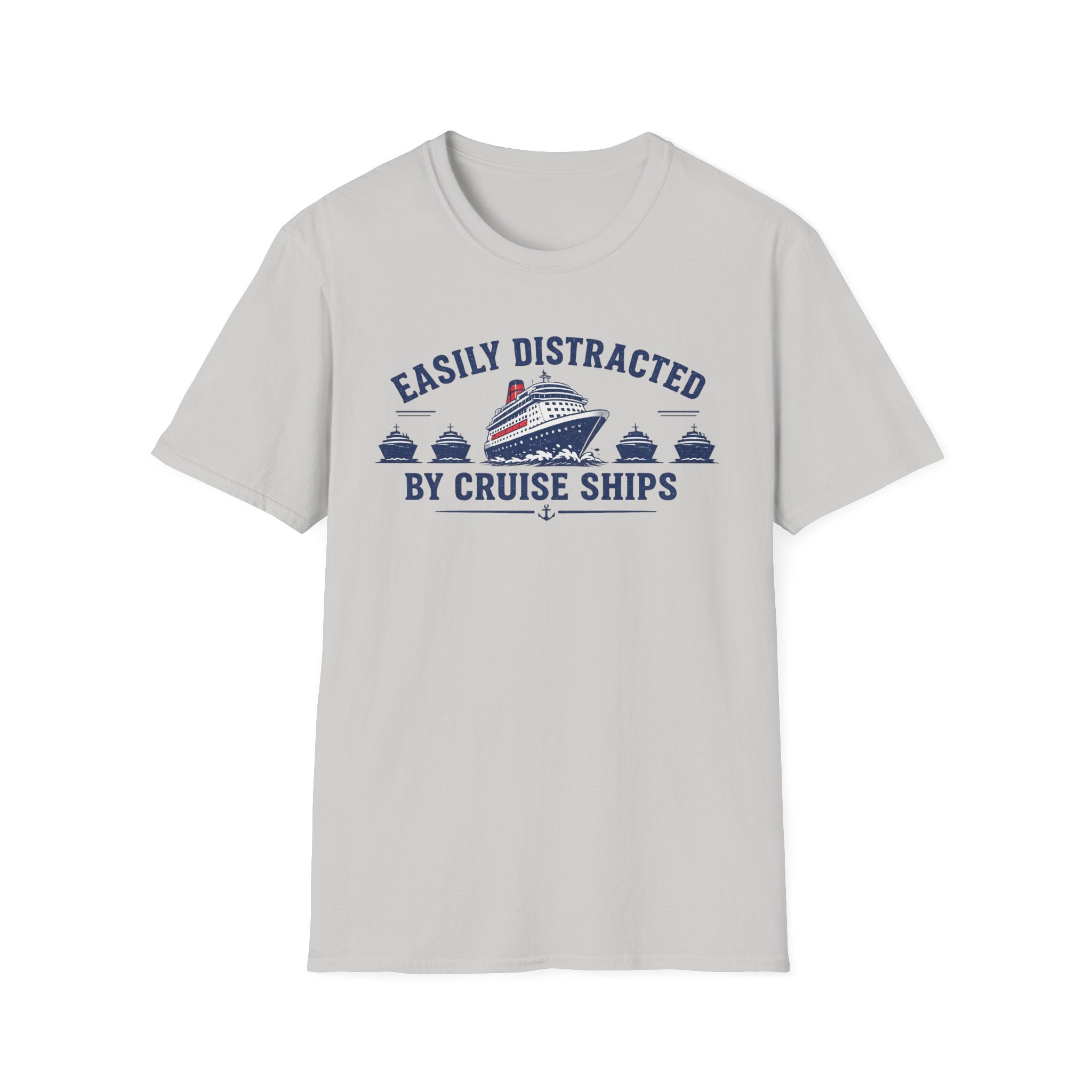 Easily Distracted by Cruise Ships T-Shirt