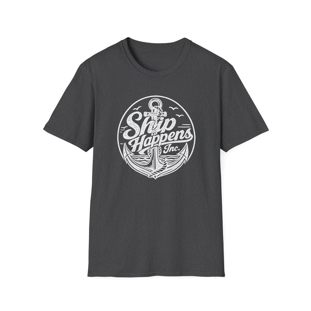 Ship Happens (White Print) T-Shirt