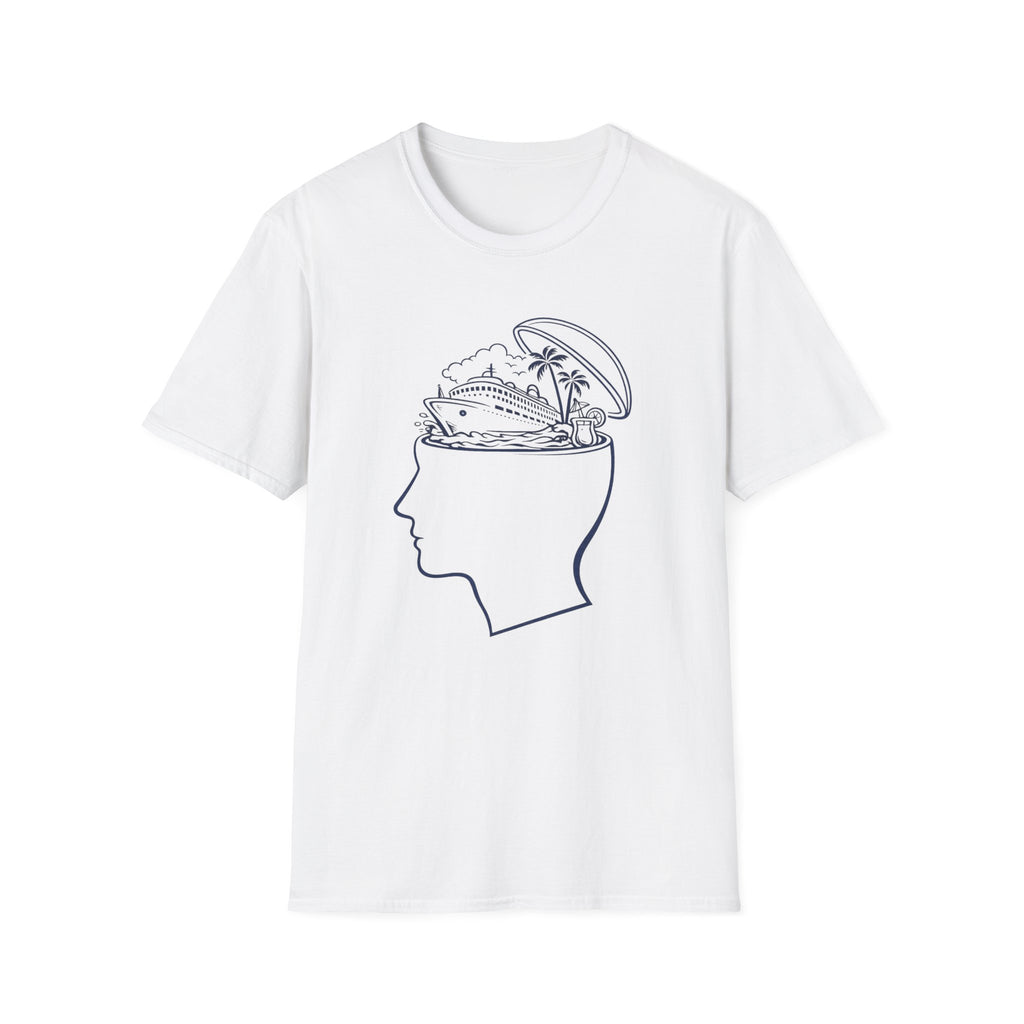 Cruise on the Mind (Navy Print) T-Shirt