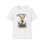 Ship Faced On T-Shirt