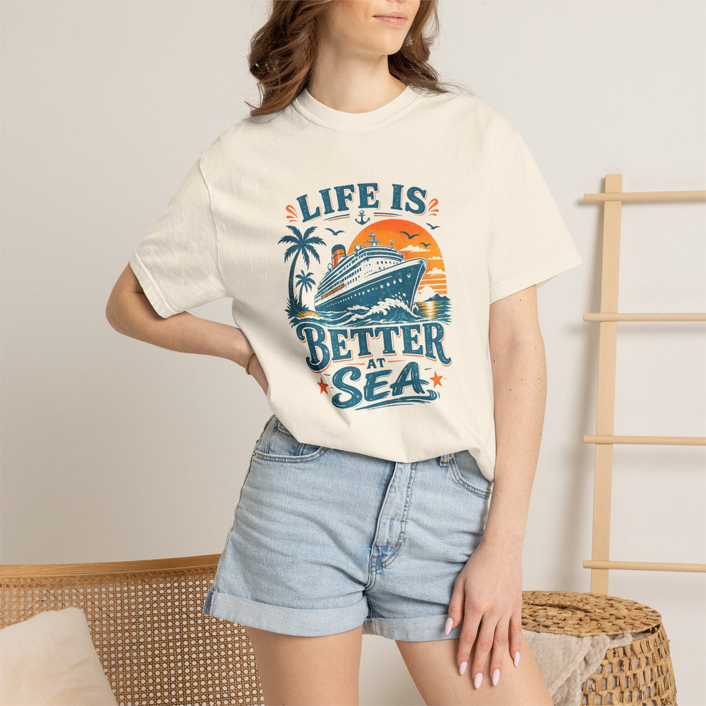 Life Is Better At Sea T-shirt
