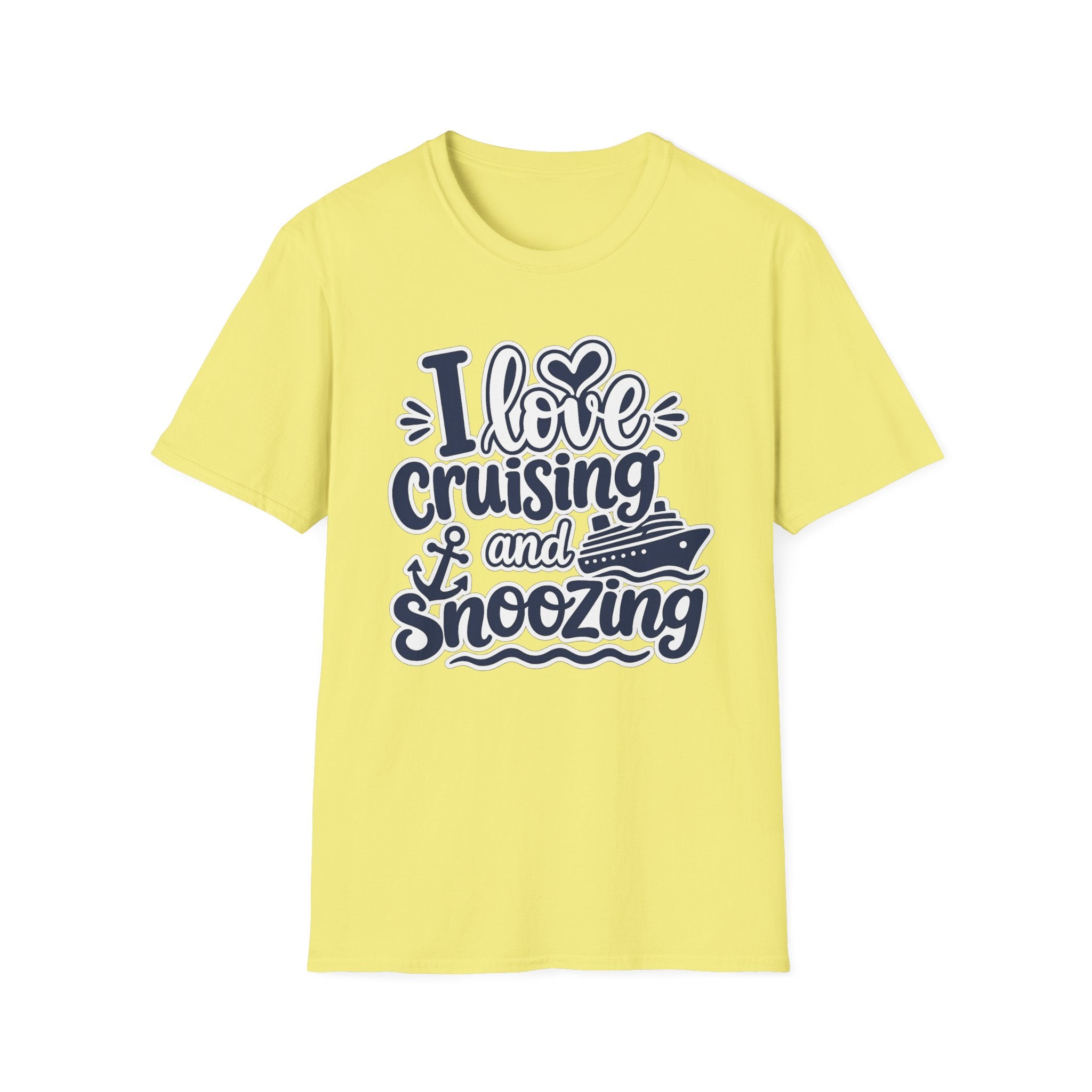 I Love Cruising and Snoozing T-Shirt