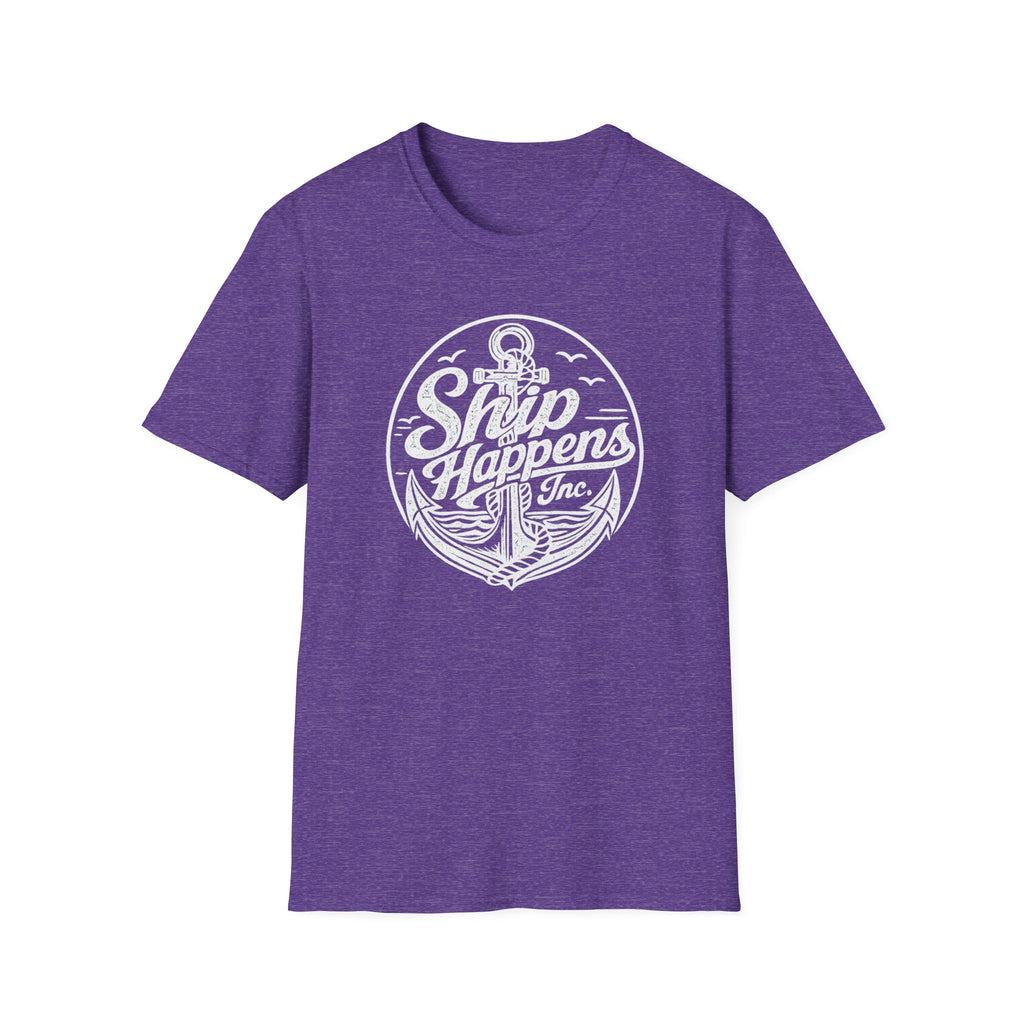 Ship Happens (White Print) T-Shirt