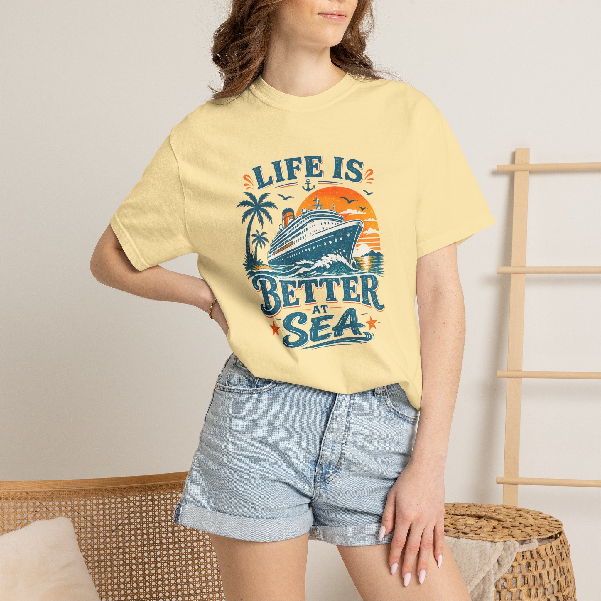 Life Is Better At Sea T-shirt