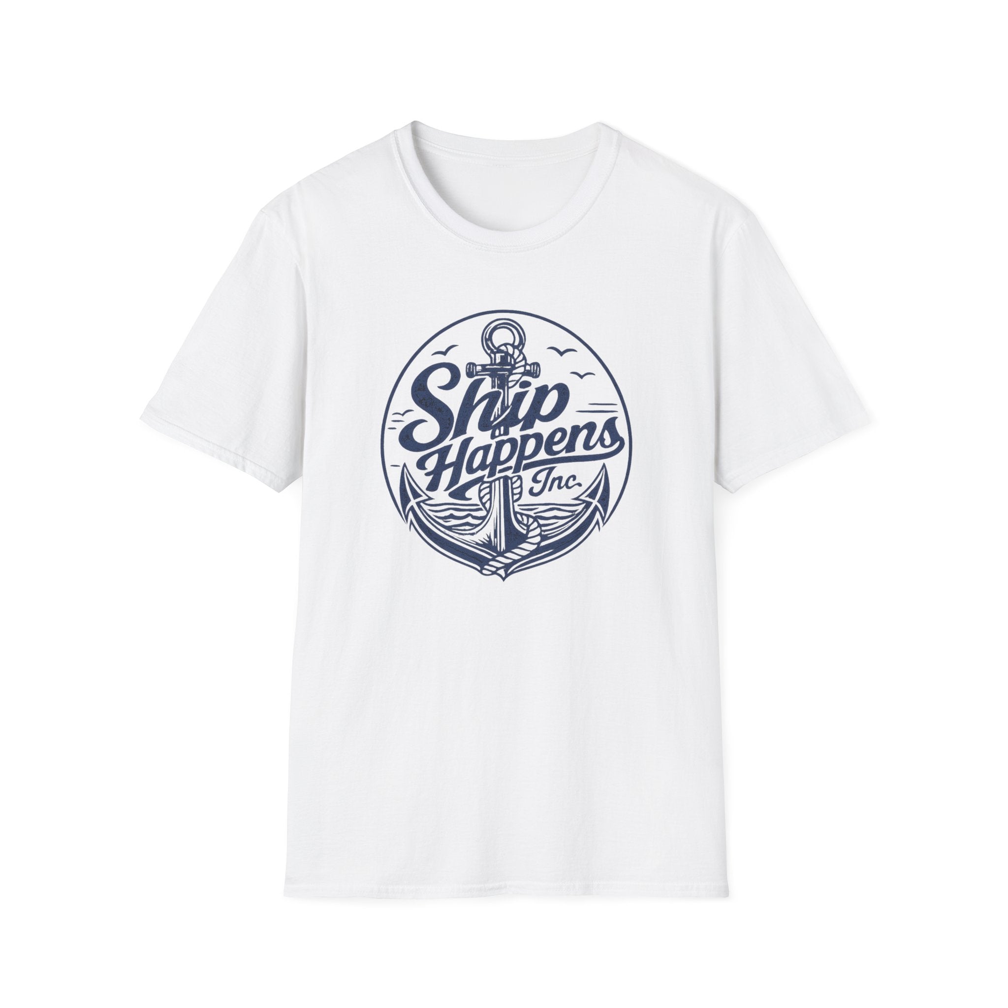 Ship Happens (Navy Print) T-Shirt