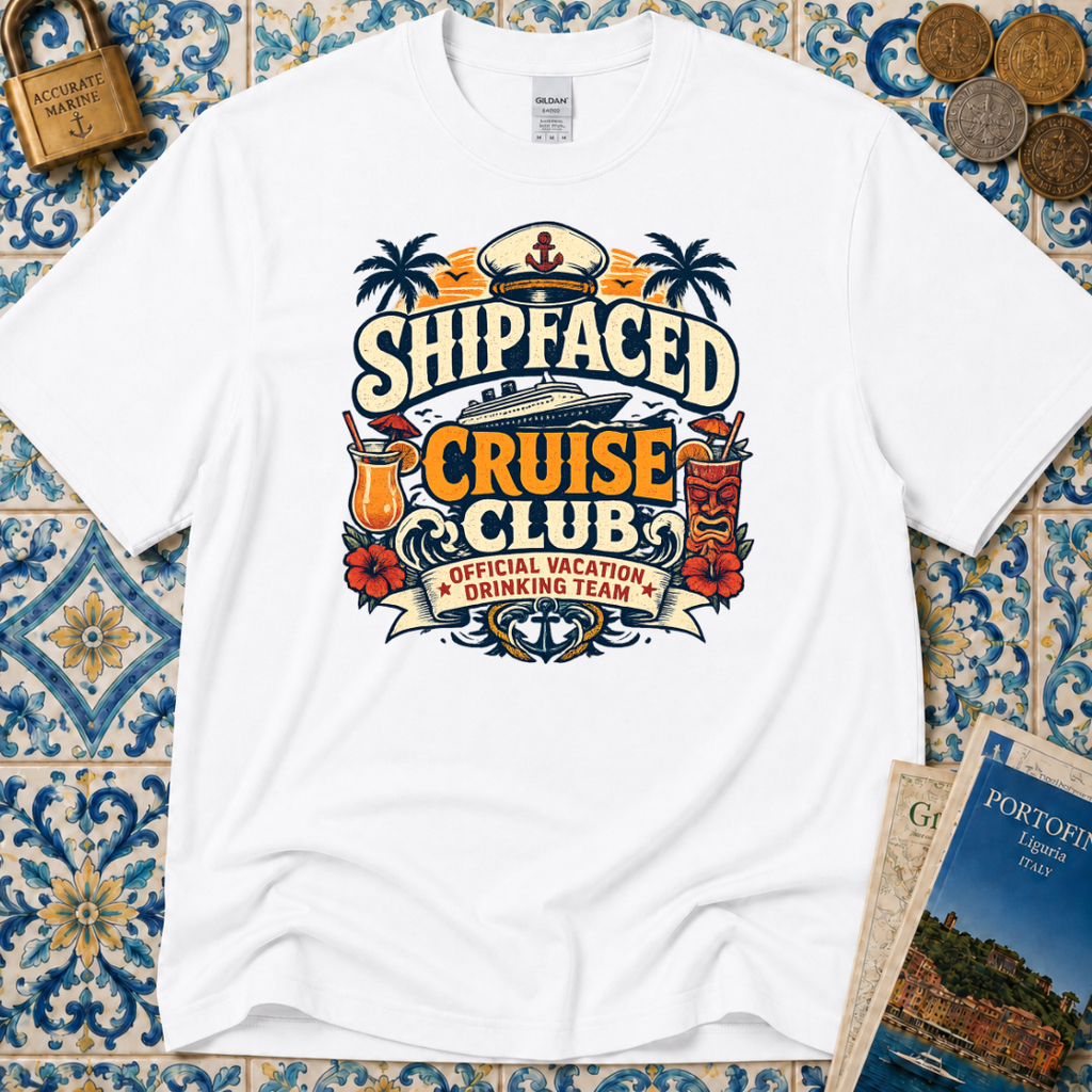 Shipfaced Cruise Club T-Shirt