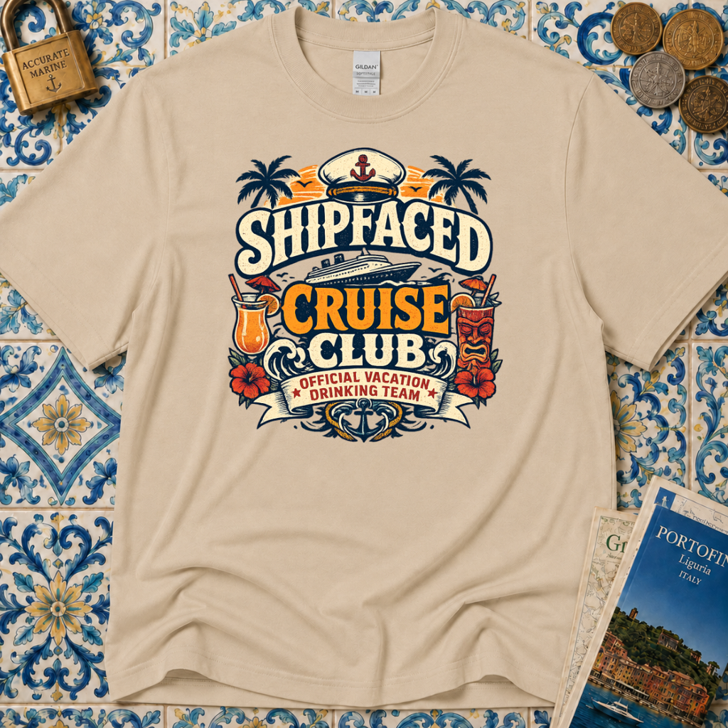 Shipfaced Cruise Club T-Shirt