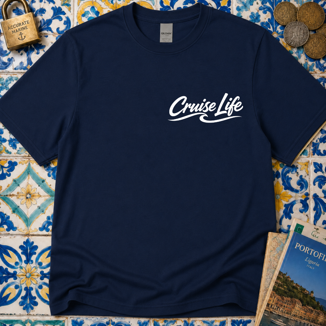 Save A Life Ride A Captain T-Shirt (Front & Back Design)