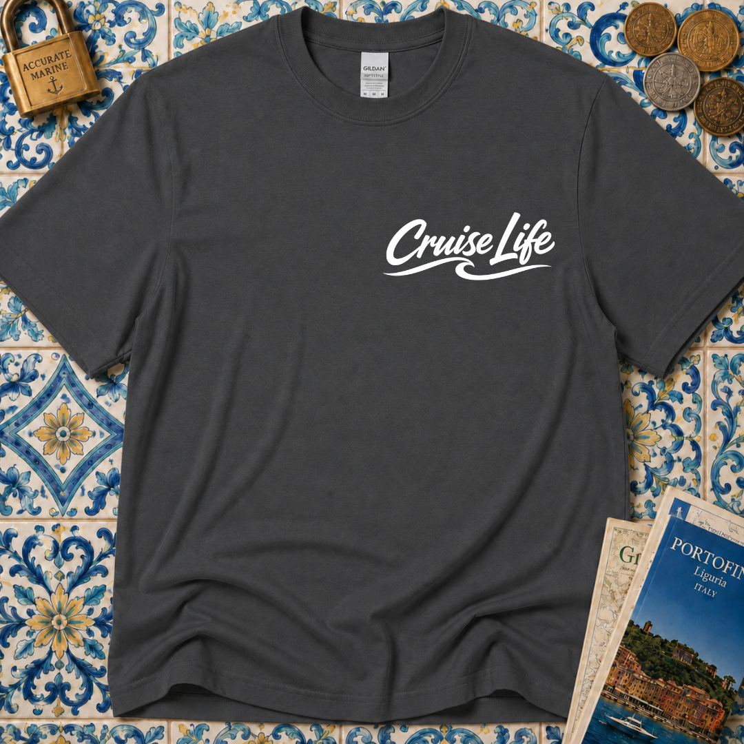 Save A Life Ride A Captain T-Shirt (Front & Back Design)