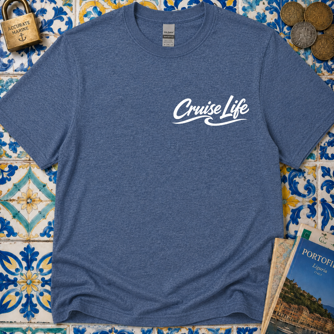 Save A Life Ride A Captain T-Shirt (Front & Back Design)