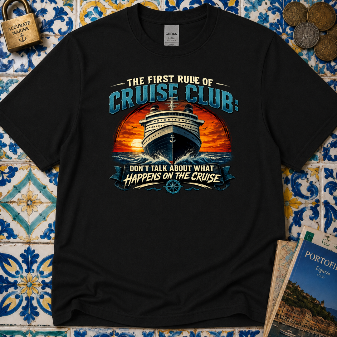 The First Rule Of Cruise Club T-Shirt