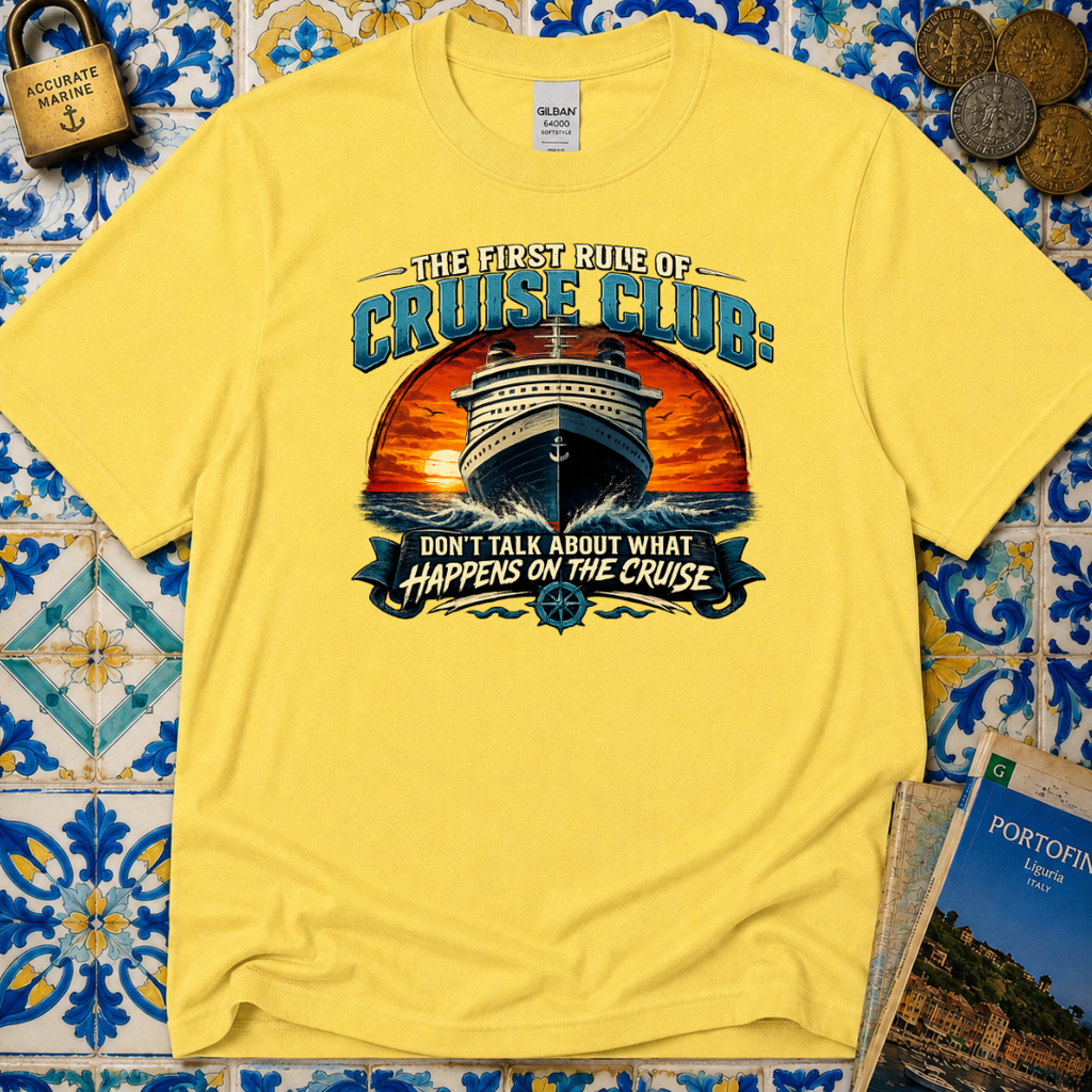 The First Rule Of Cruise Club T-Shirt