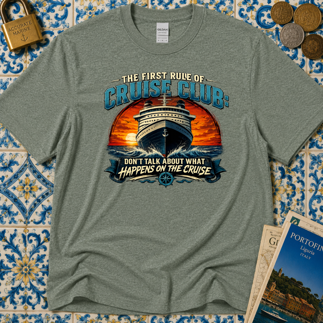 The First Rule Of Cruise Club T-Shirt