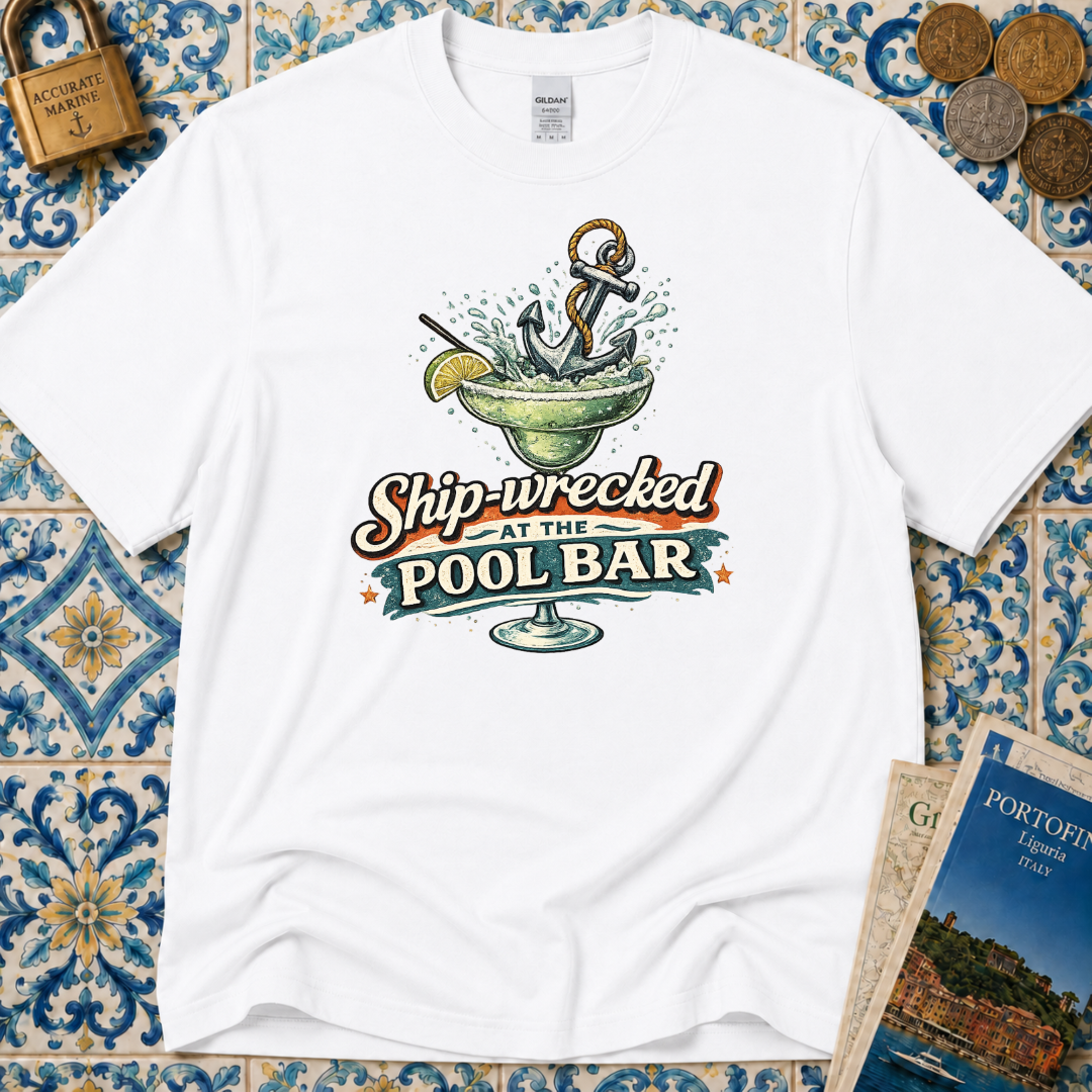 Shipwrecked at Pool Bar T-Shirt