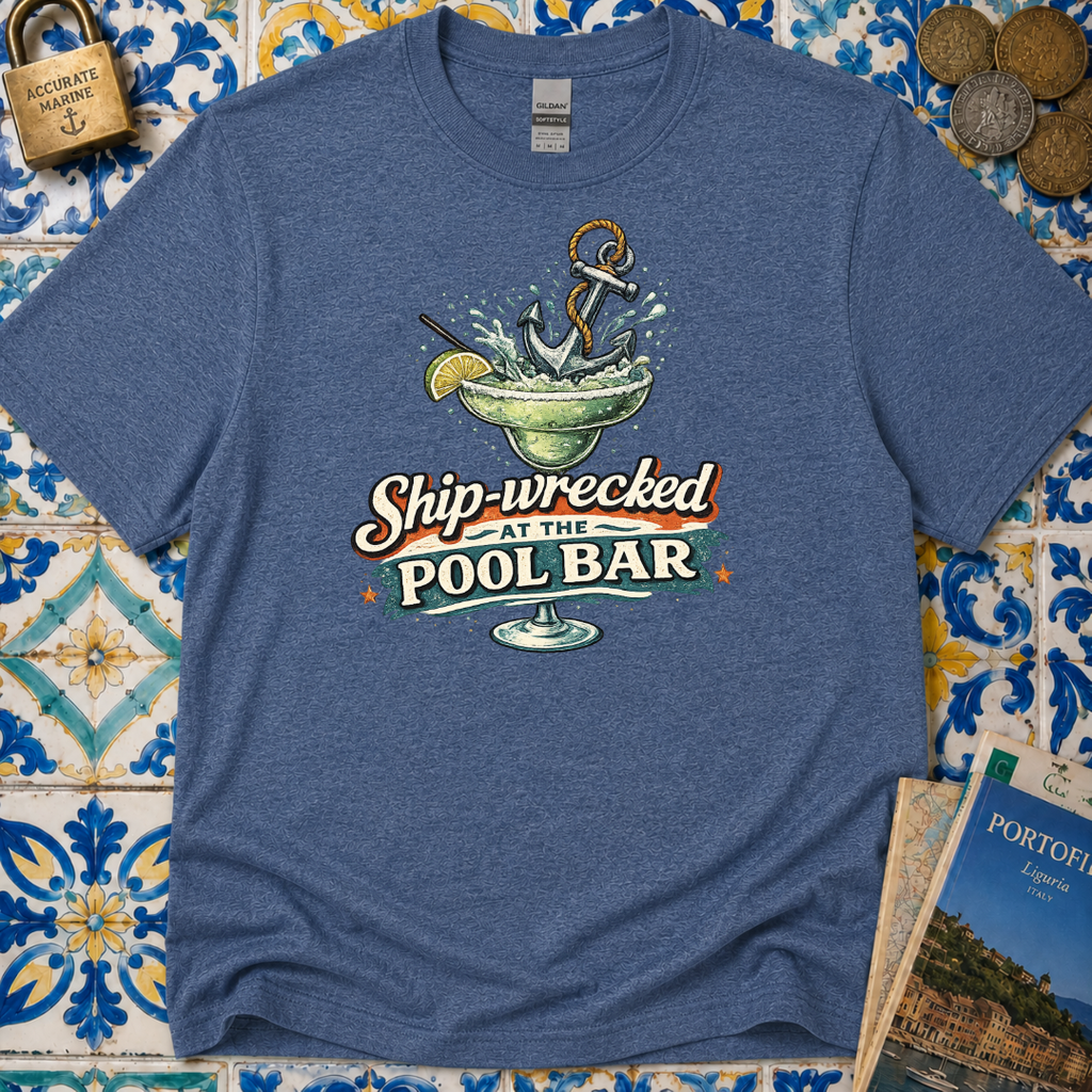 Shipwrecked at Pool Bar T-Shirt