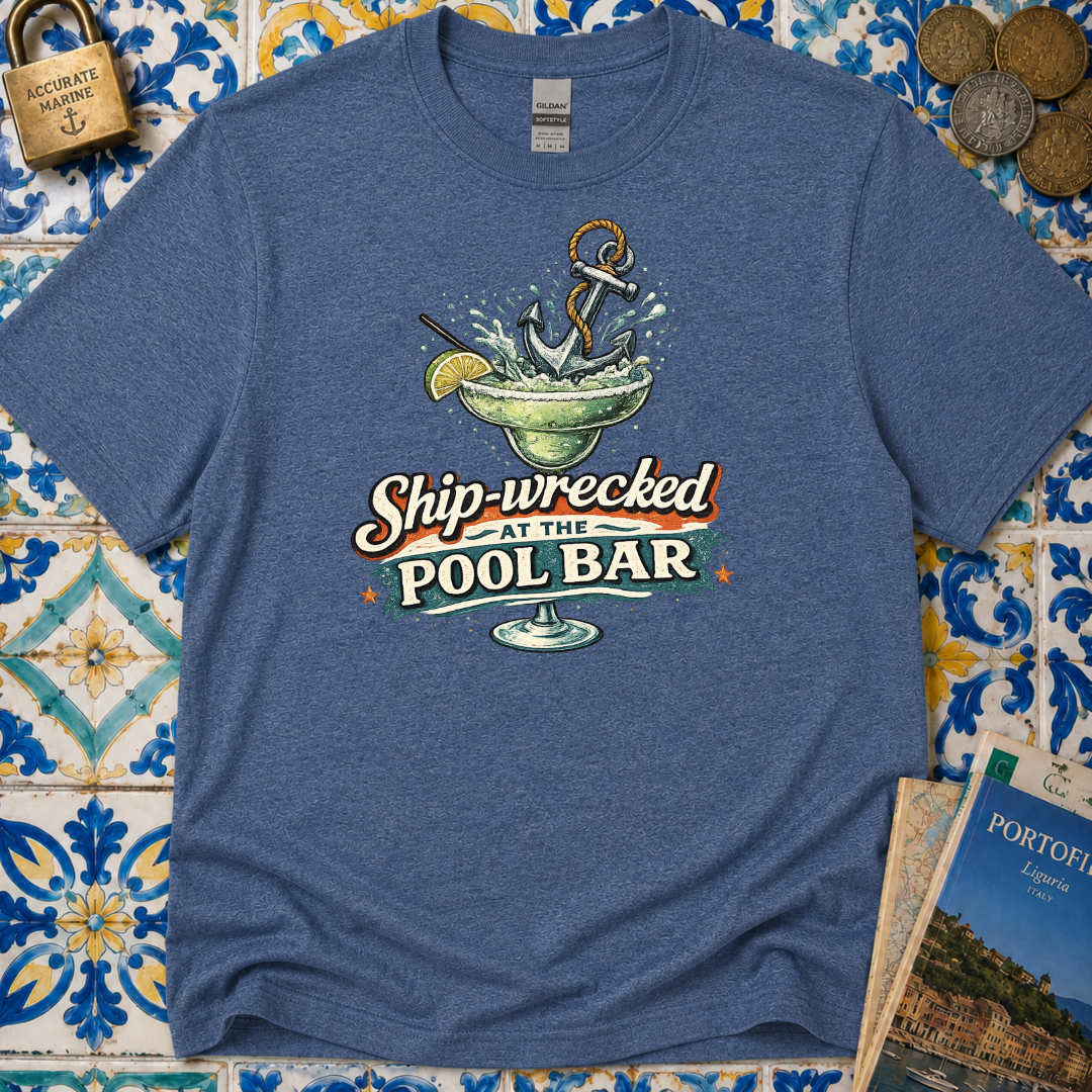 Shipwrecked at Pool Bar T-Shirt