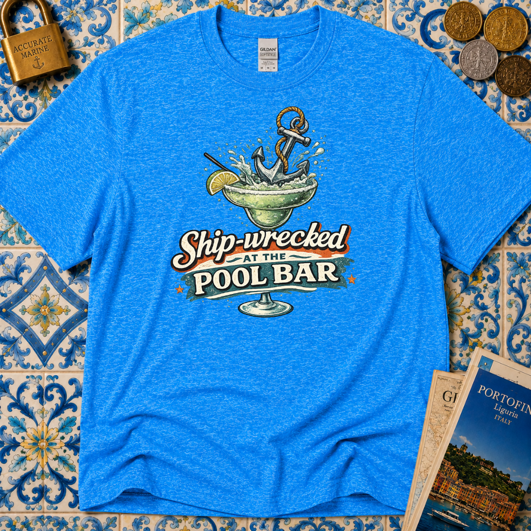 Shipwrecked at Pool Bar T-Shirt