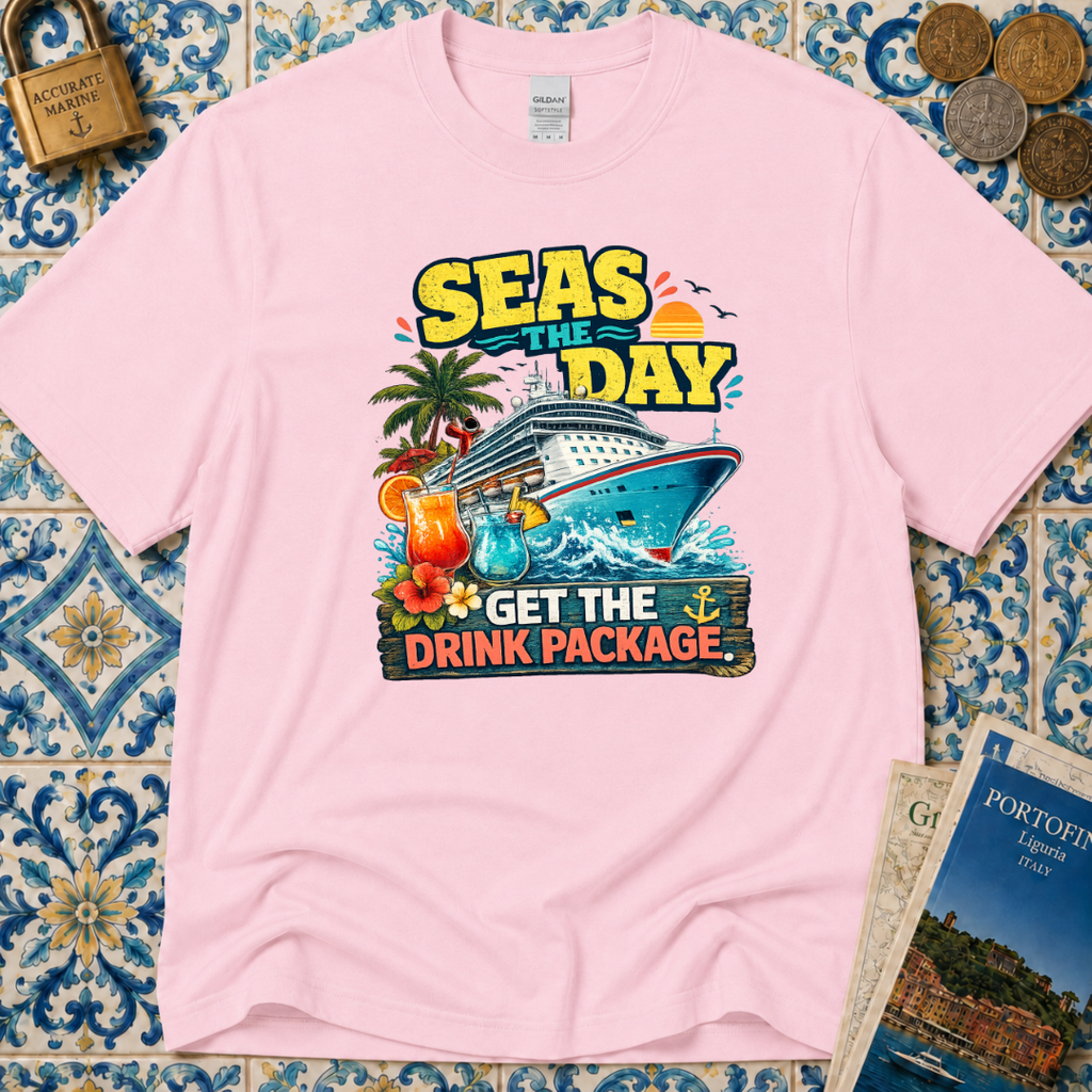 Seas The Day Get The Drink Package T-Shirt