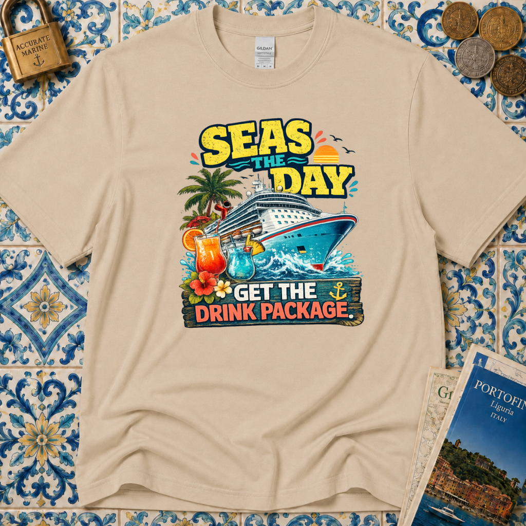 Seas The Day Get The Drink Package T-Shirt