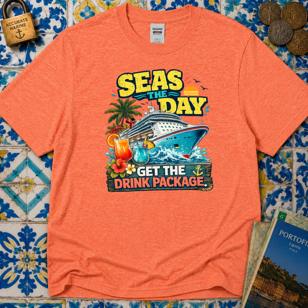 Seas The Day Get The Drink Package T-Shirt
