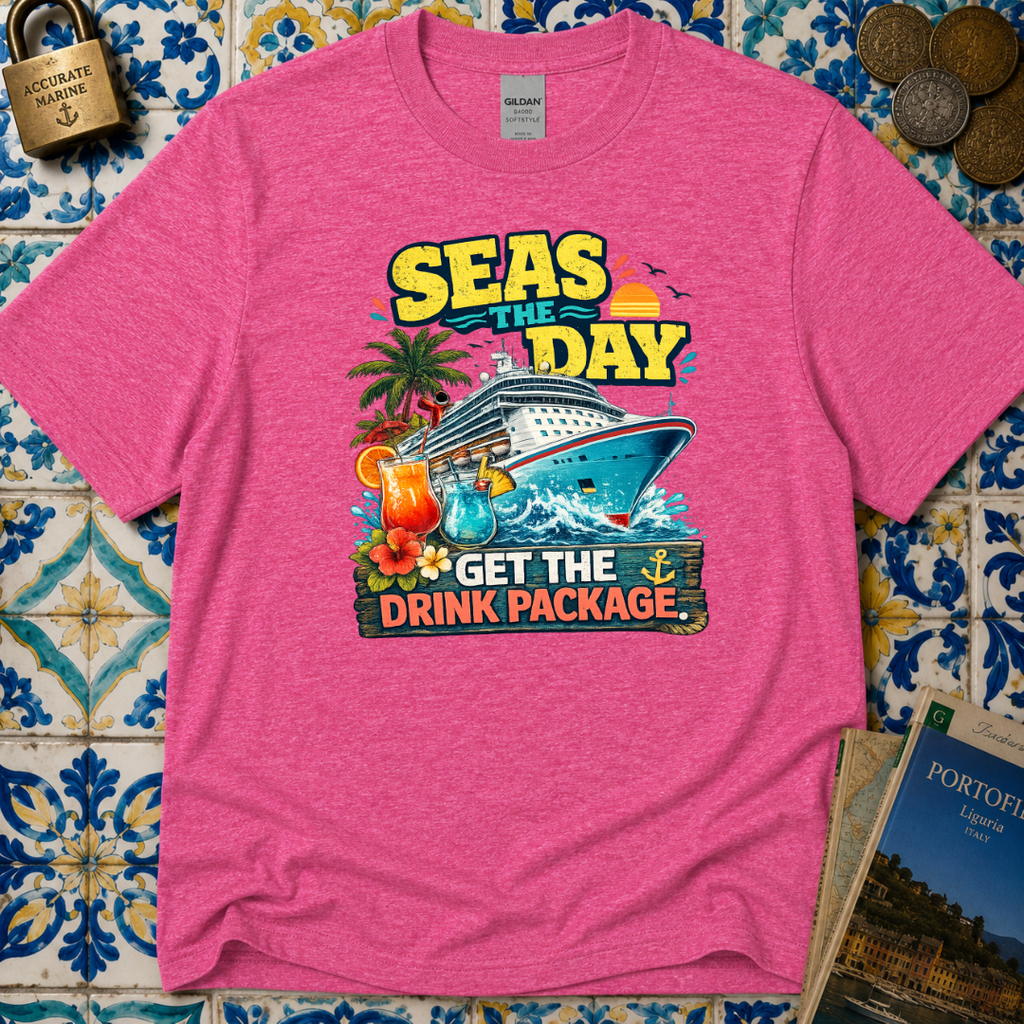 Seas The Day Get The Drink Package T-Shirt