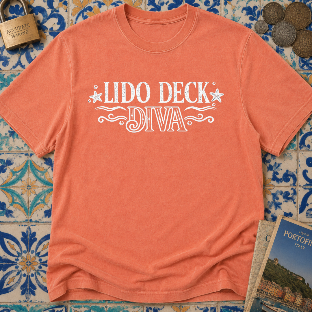Lido Deck Diva T-shirt