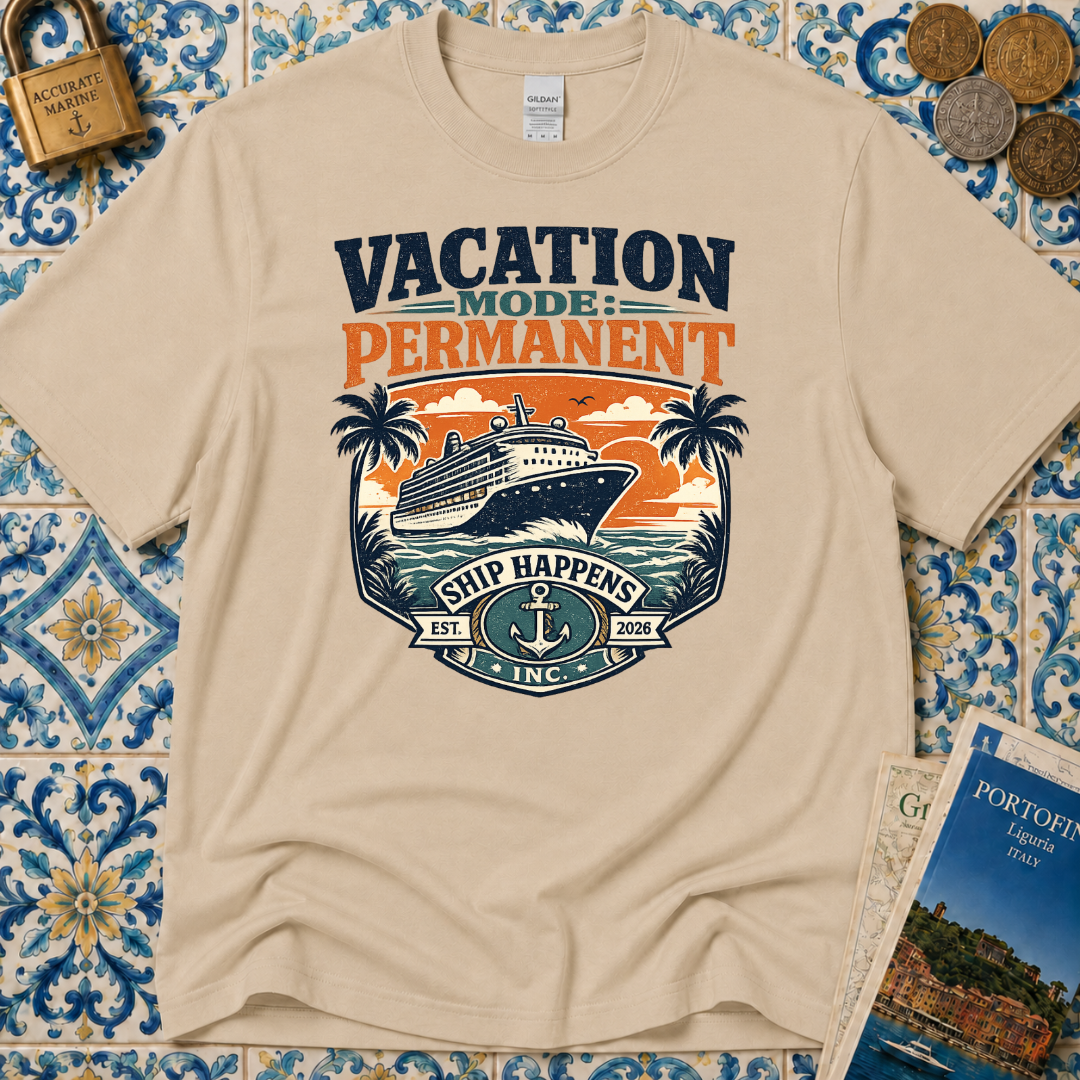Vacation Mode Permanent T-Shirt