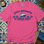 Easily Distracted by Cruise Ships T-Shirt
