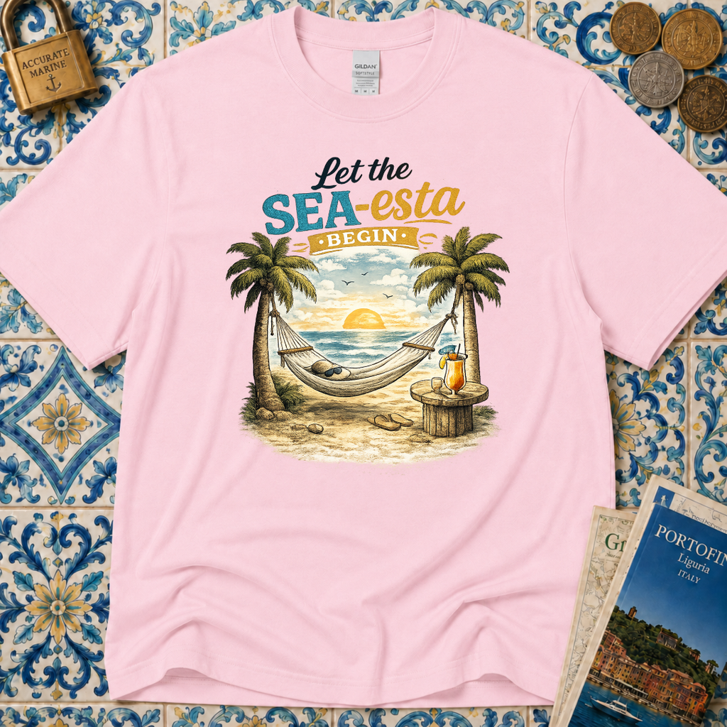 Let the Sea-Esta Begin T-Shirt