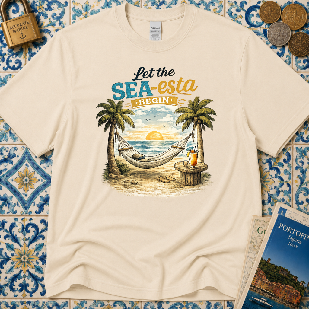 Let the Sea-Esta Begin T-Shirt