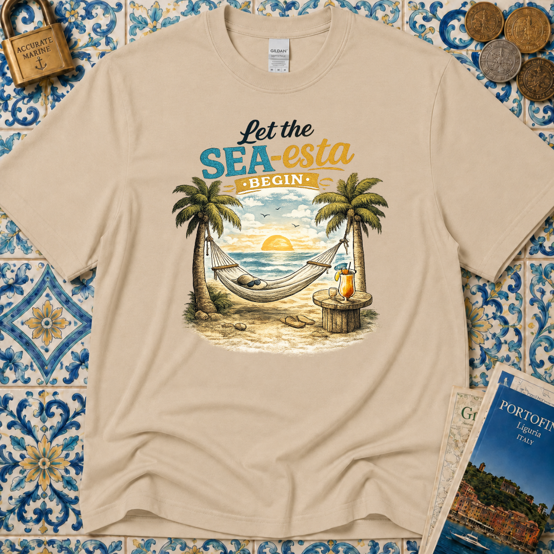 Let the Sea-Esta Begin T-Shirt