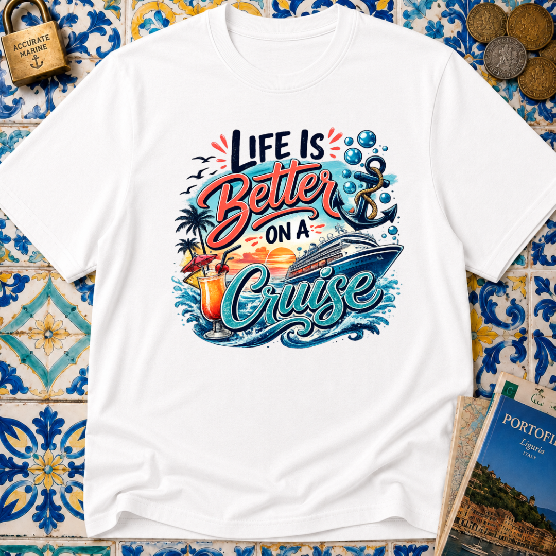 Life Is Better On A Cruise T-shirt