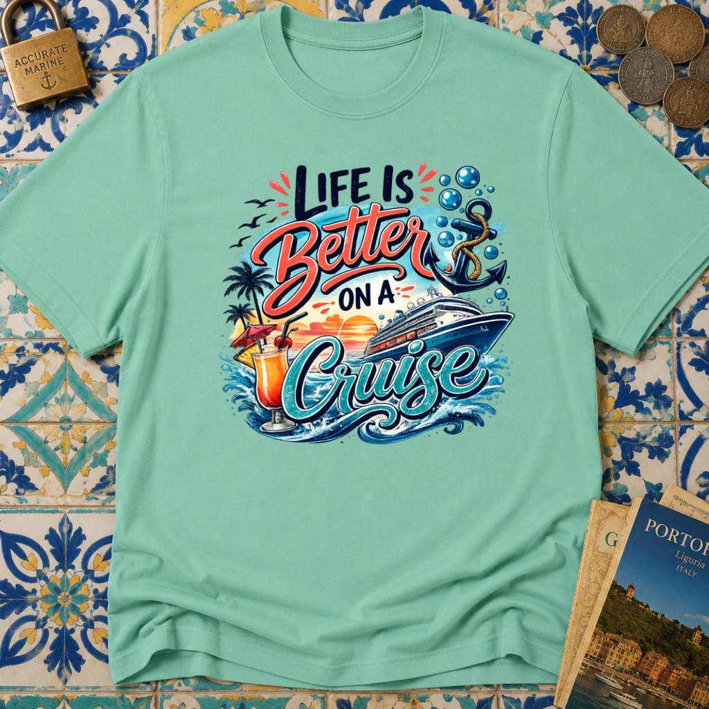 Life Is Better On A Cruise T-shirt