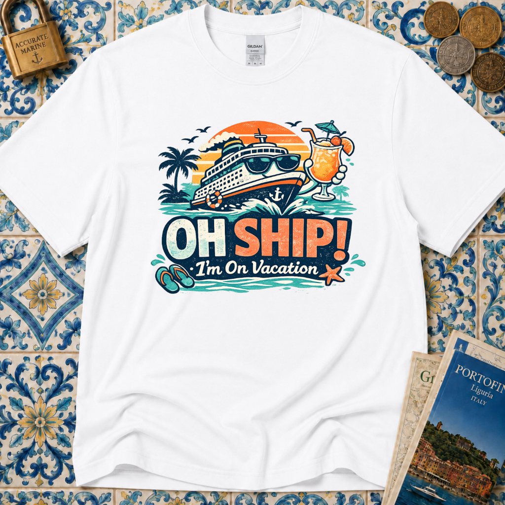 Oh Ship I'm On Vacation T-Shirt