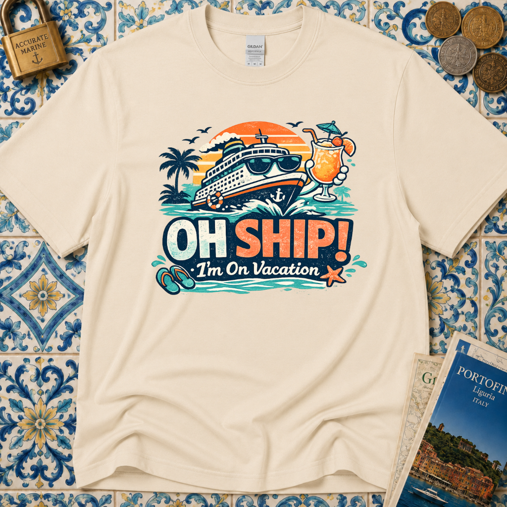 Oh Ship I'm On Vacation T-Shirt